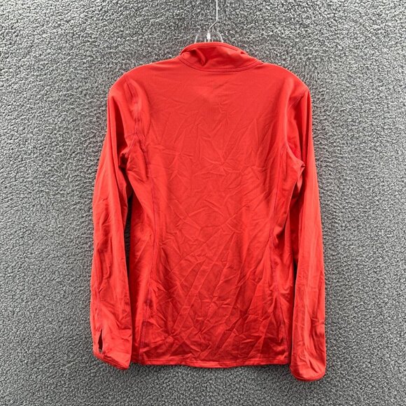 The North Face 1/4 Zip Flash Dry Pullover Shirt Jacket Womens Medium Salmon - Picture 2 of 9